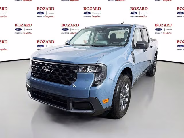 2026 Azure Gray Metallic Tri-Coat Ford Maverick XLT AWD Truck
