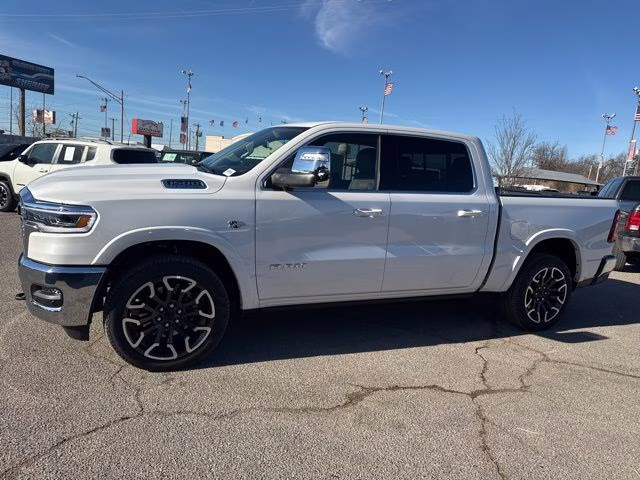 2026 Ivory White Ram 1500 Limited Longhorn 4X4 Truck