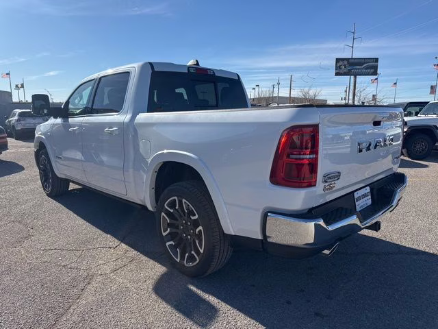 2026 Ivory White Ram 1500 Limited Longhorn 4X4 Truck