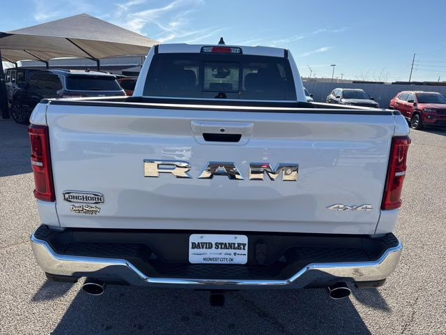 2026 Ivory White Ram 1500 Limited Longhorn 4X4 Truck