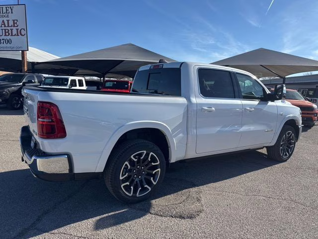 2026 Ivory White Ram 1500 Limited Longhorn 4X4 Truck