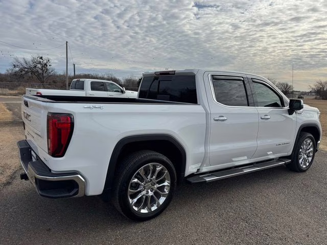 2024 Summit White GMC Sierra 1500 SLT 4X4 Truck