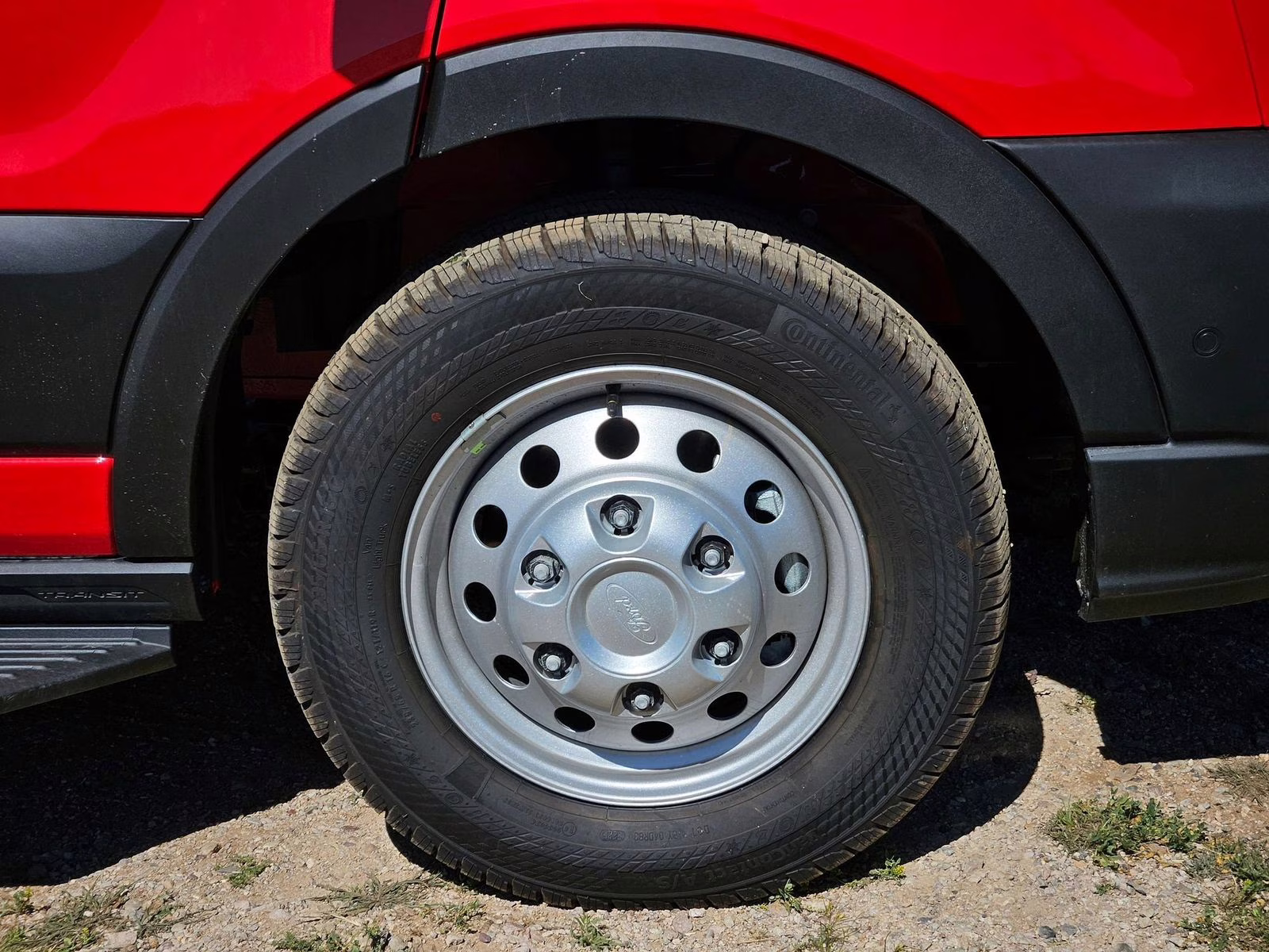 2026 Race Red Ford Transit-350 Base AWD Van