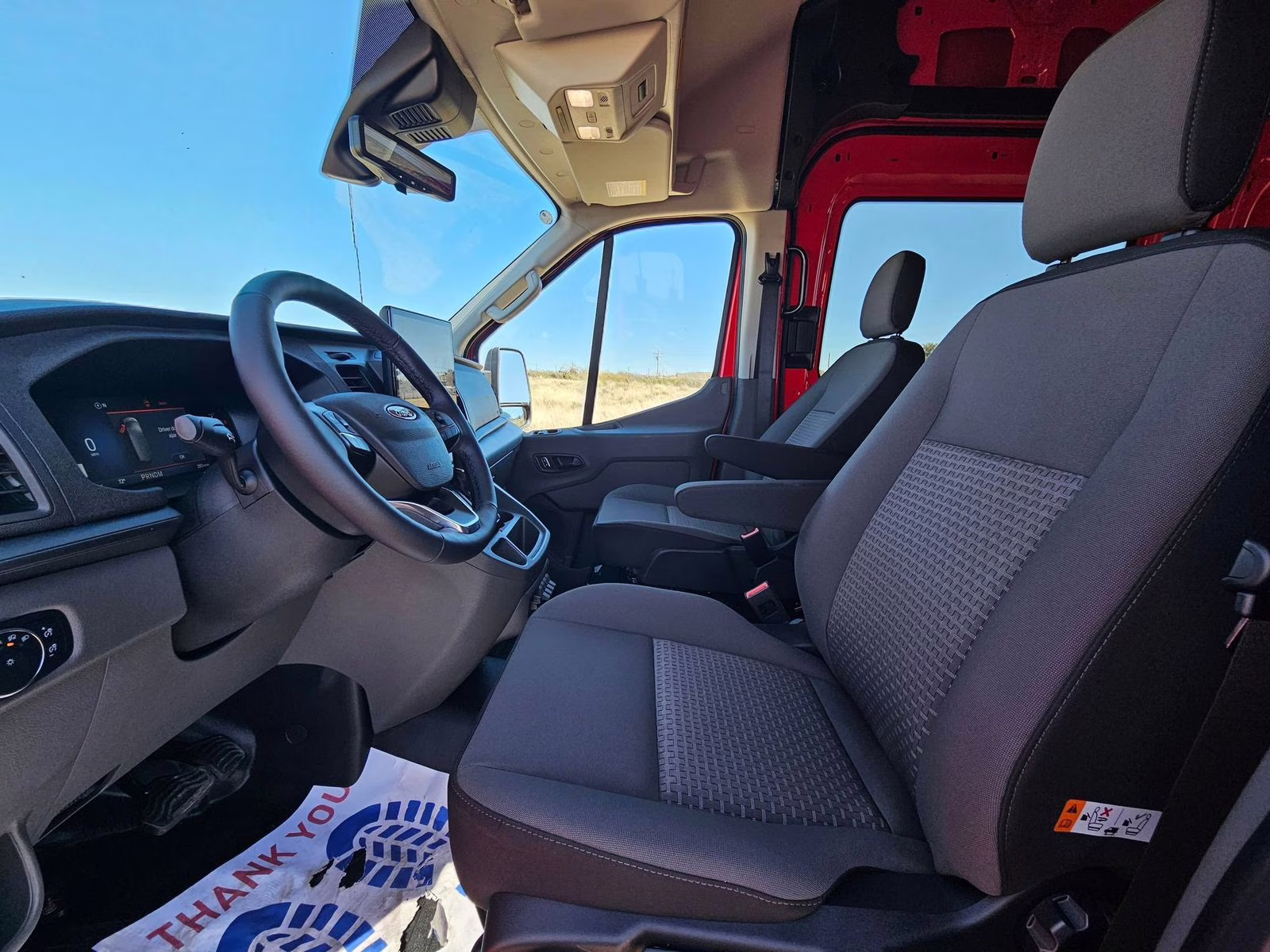 2026 Race Red Ford Transit-350 Base AWD Van