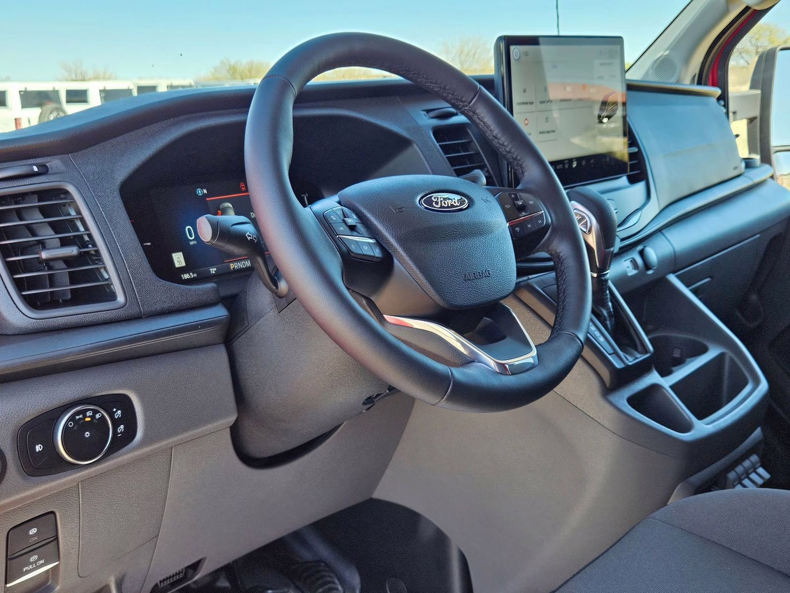 2026 Race Red Ford Transit-350 Base AWD Van