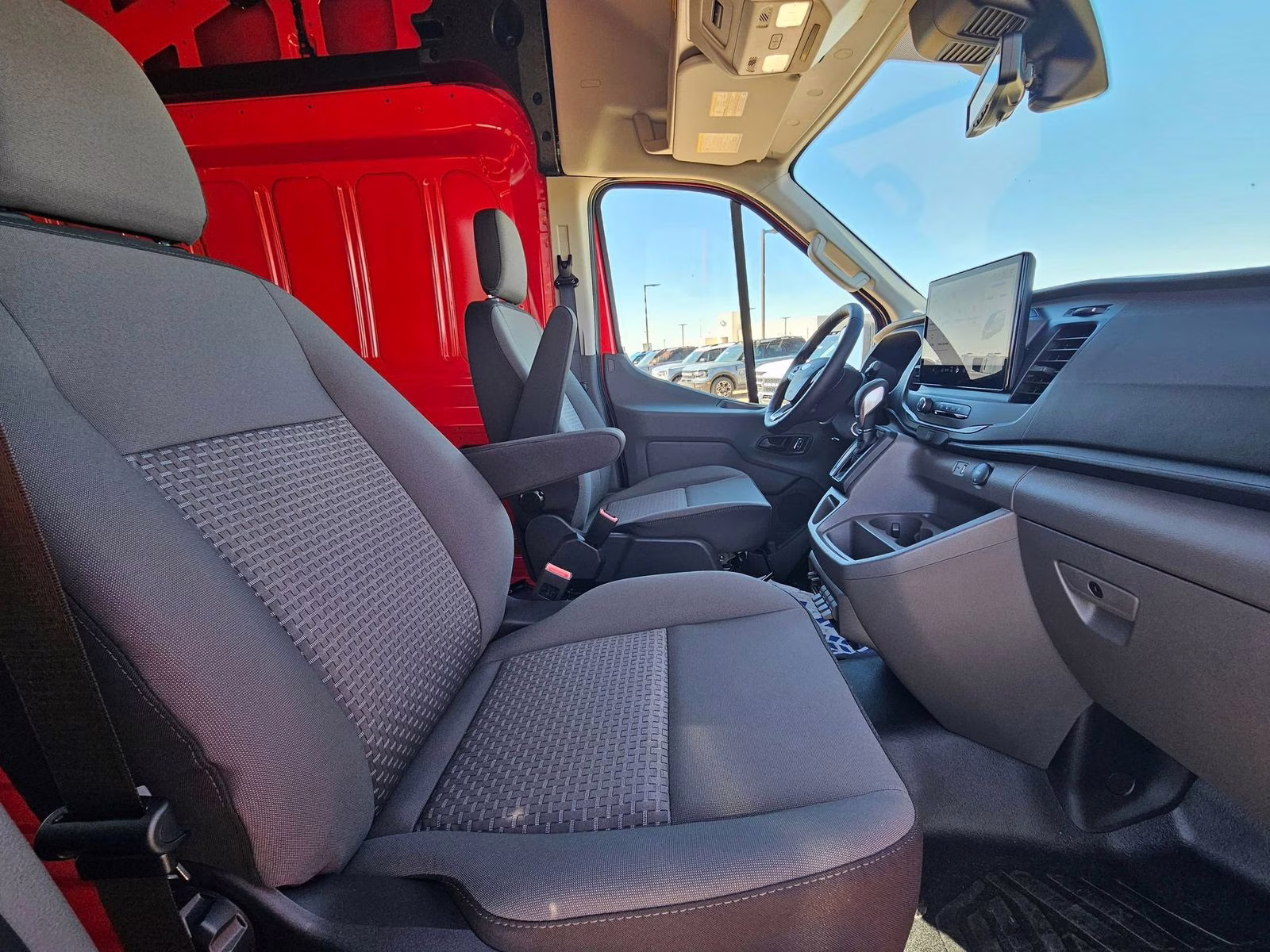 2026 Race Red Ford Transit-350 Base AWD Van