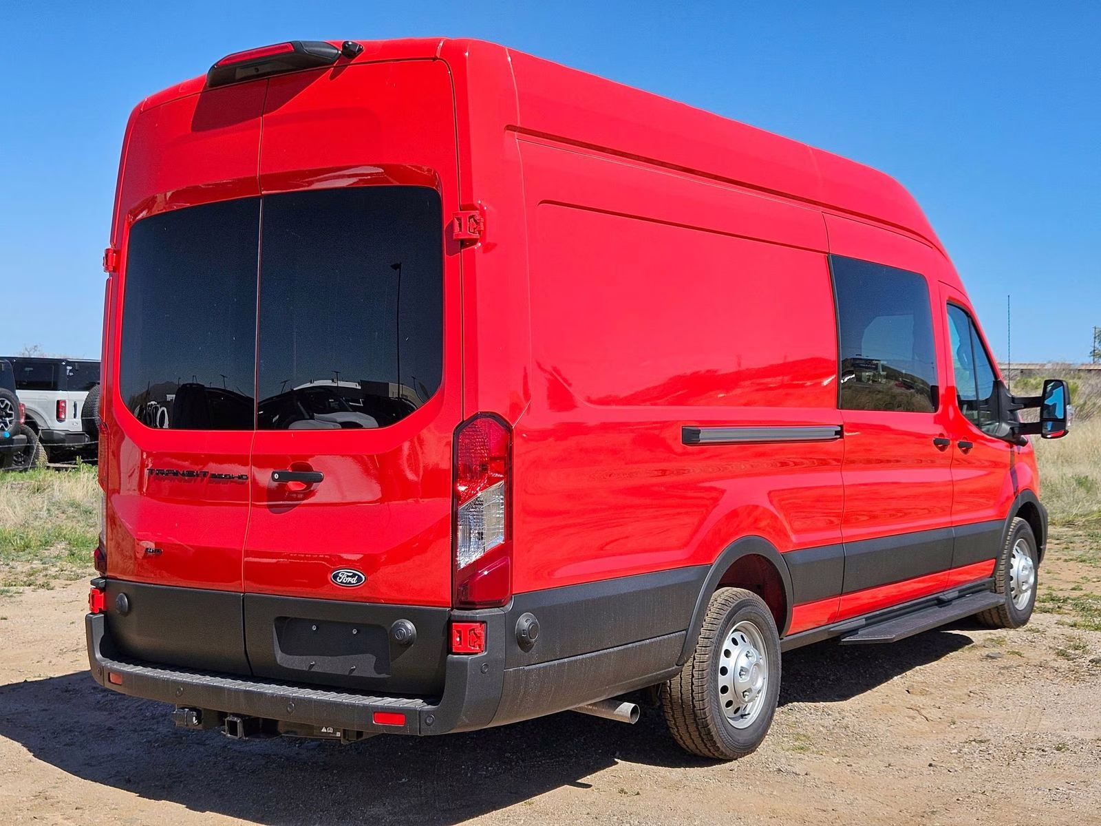 2026 Race Red Ford Transit-350 Base AWD Van