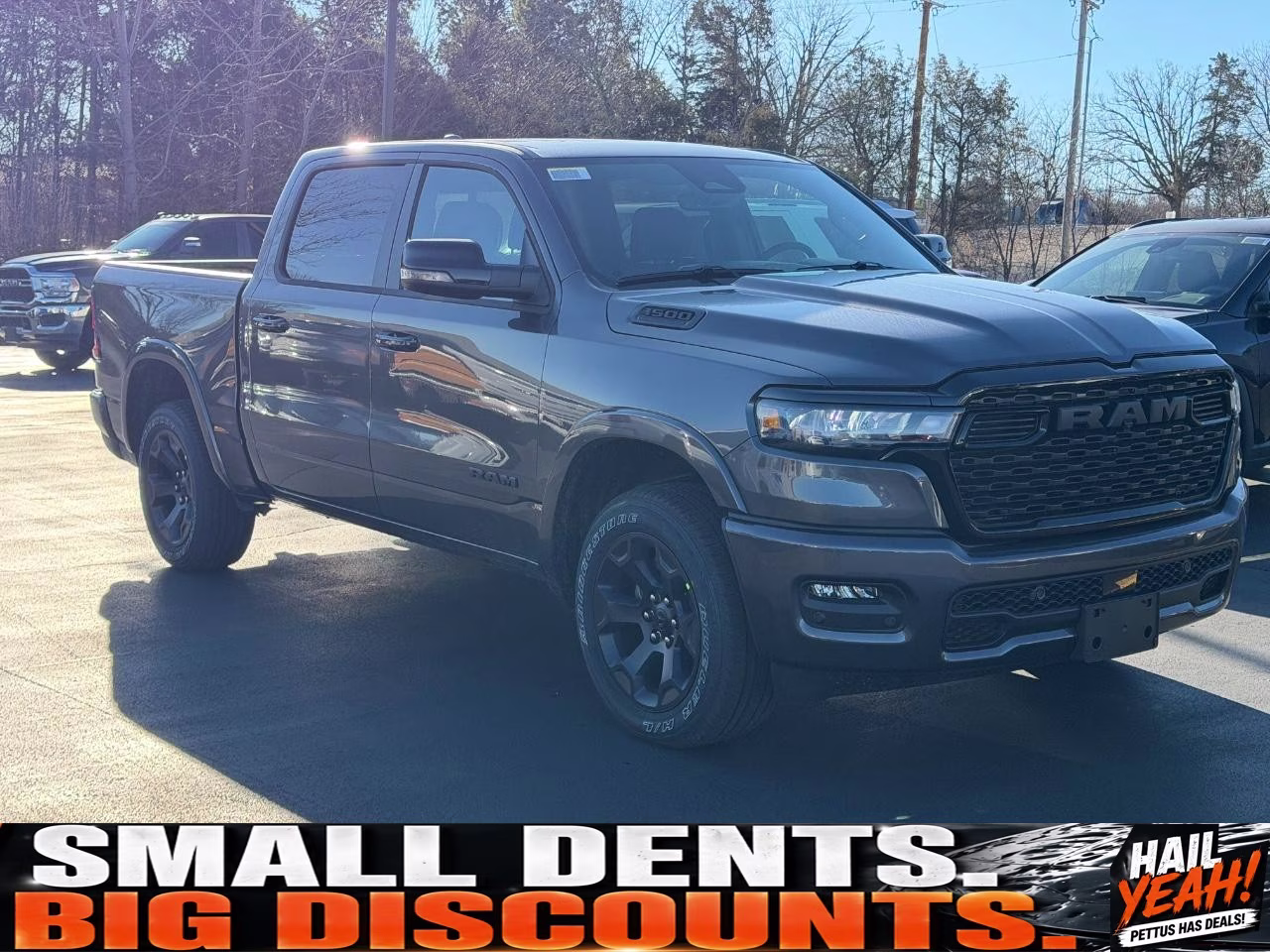 2026 Granite Crystal Metallic Clearcoat Ram 1500 Big Horn/Lone Star 4X4 Truck