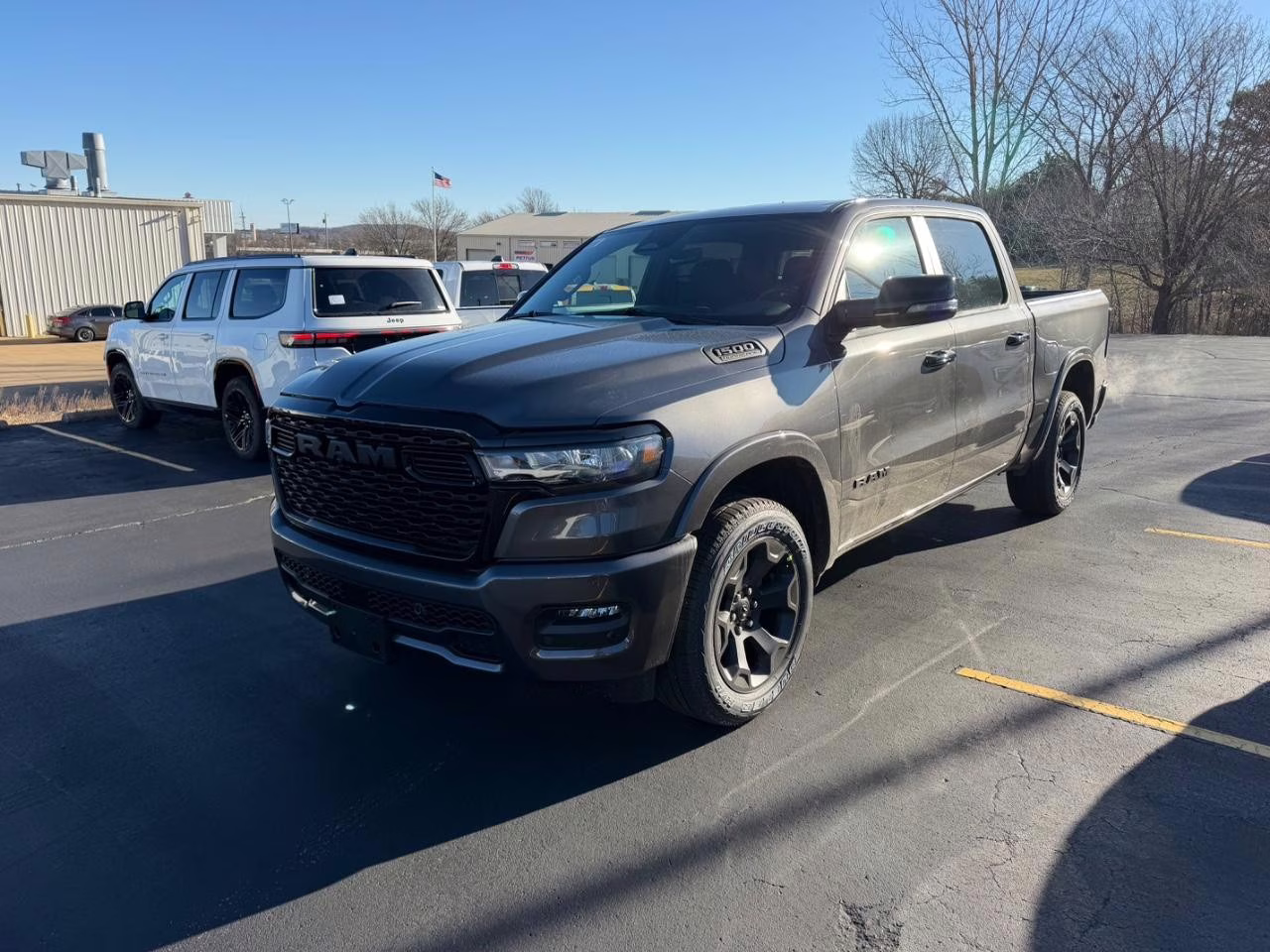 2026 Granite Crystal Metallic Clearcoat Ram 1500 Big Horn/Lone Star 4X4 Truck