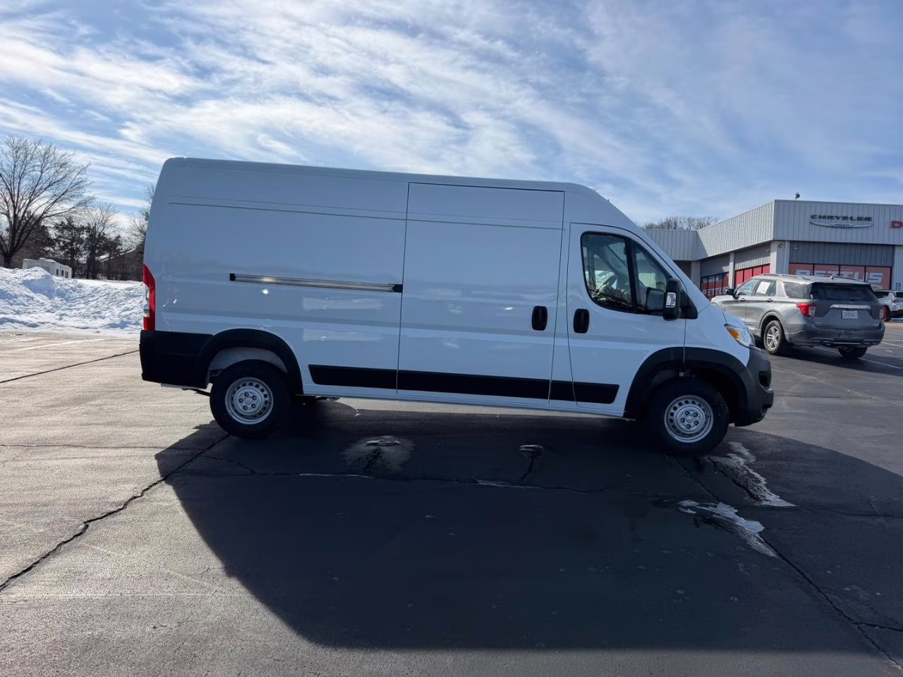 2026 Bright White Clearcoat Ram ProMaster 2500 High Roof FWD Van