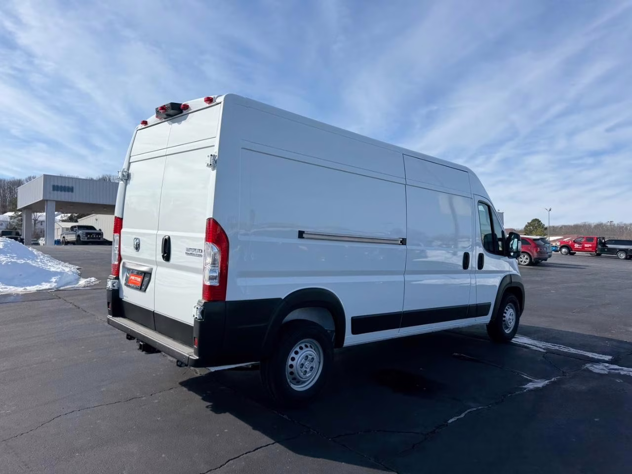 2026 Bright White Clearcoat Ram ProMaster 2500 High Roof FWD Van