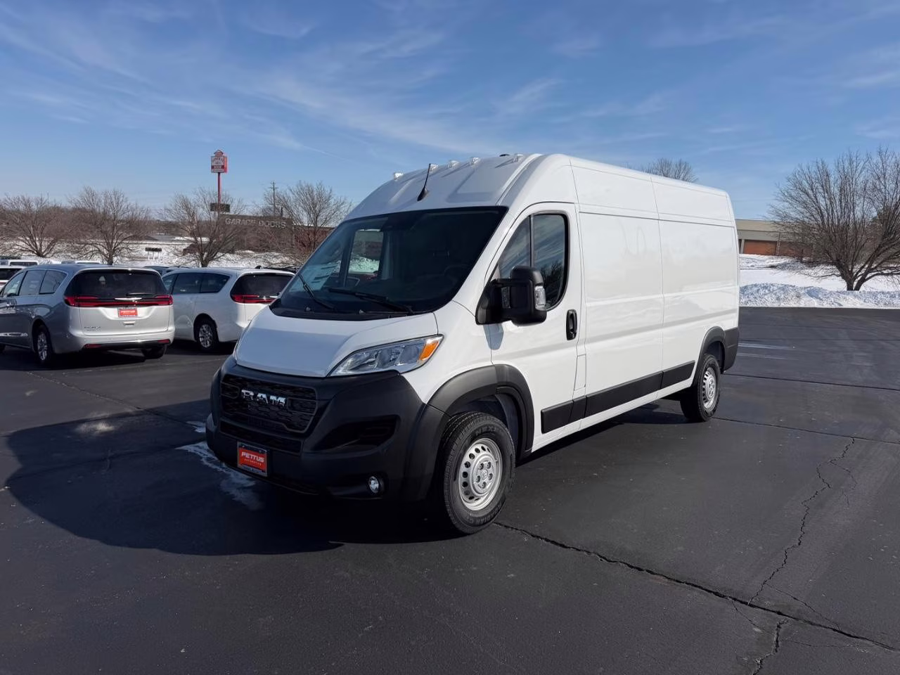 2026 Bright White Clearcoat Ram ProMaster 2500 High Roof FWD Van