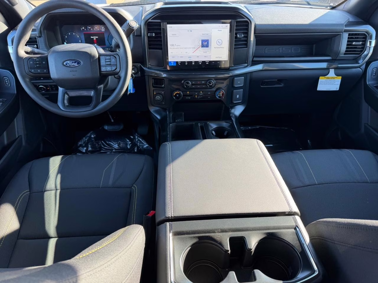 2025 Space White Metallic Ford F-150 STX 4X4 Truck