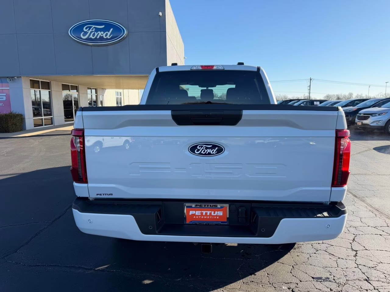 2025 Space White Metallic Ford F-150 STX 4X4 Truck