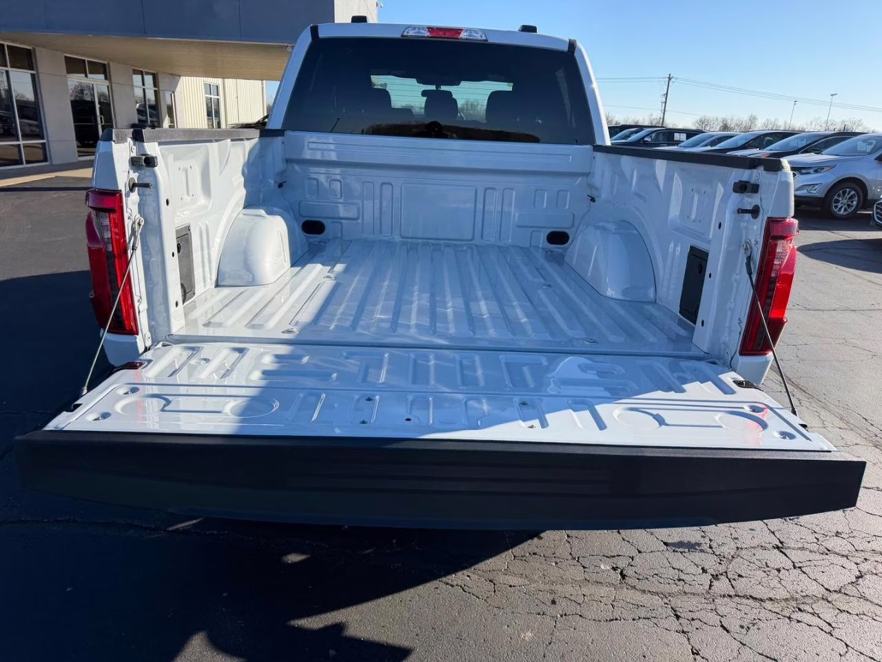 2025 Space White Metallic Ford F-150 STX 4X4 Truck