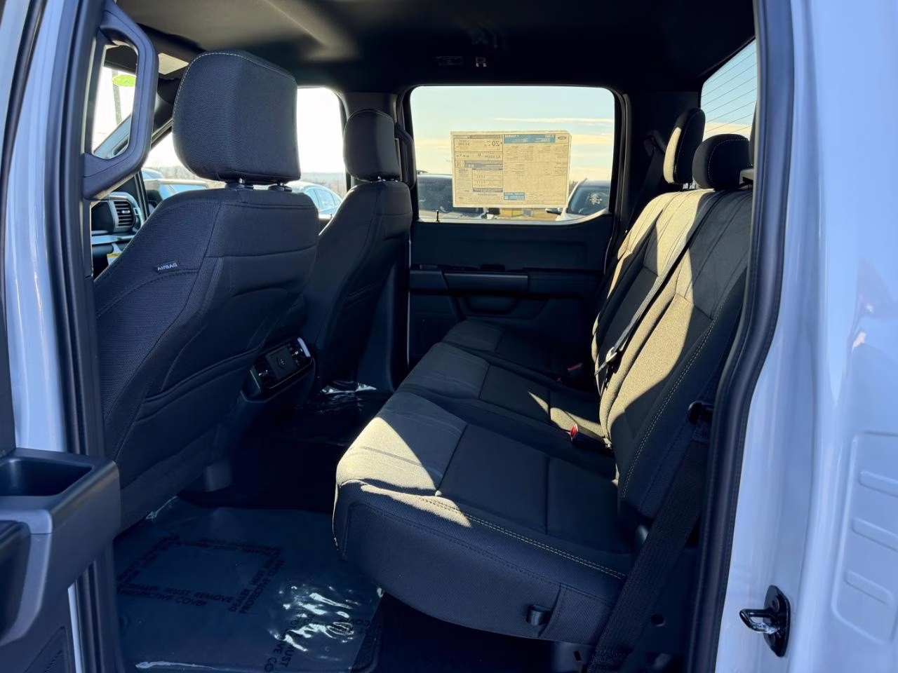 2025 Space White Metallic Ford F-150 STX 4X4 Truck