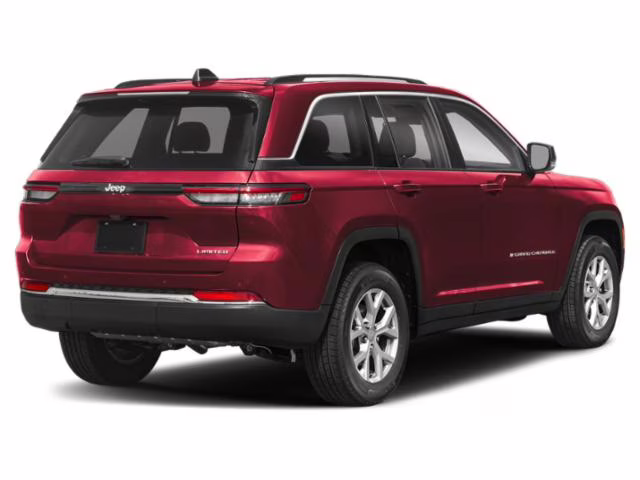 2025 Velvet Red Pearlcoat Jeep Grand Cherokee Limited RWD SUV