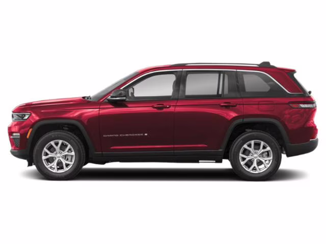 2025 Velvet Red Pearlcoat Jeep Grand Cherokee Limited RWD SUV