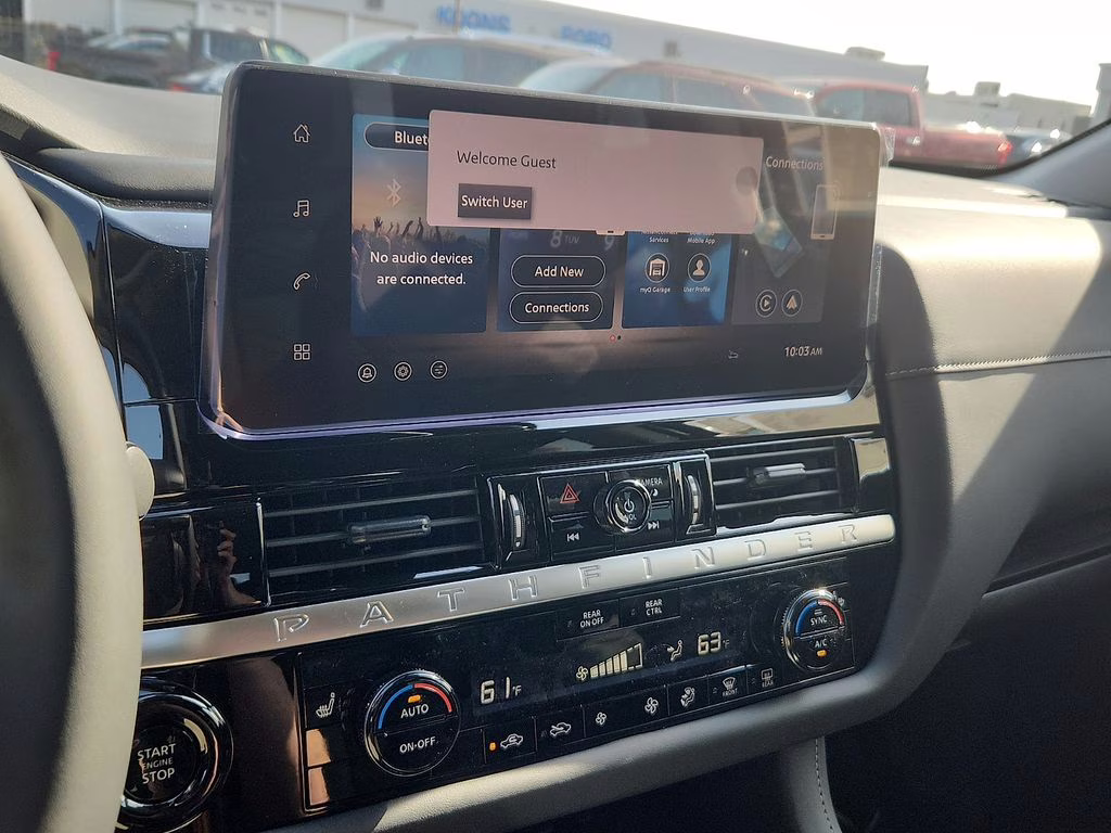 2026 Everest White Pearl Tricoat Nissan Pathfinder SV 4X4 SUV