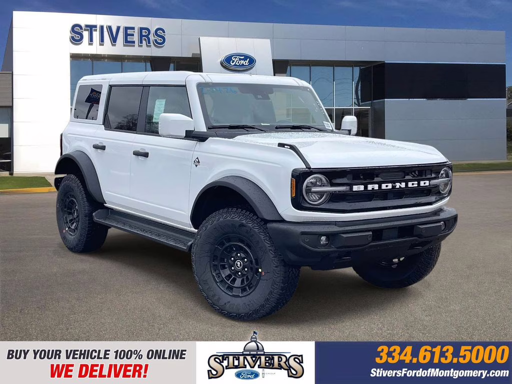 2026 Oxford White Ford Bronco Outer Banks 4X4 SUV