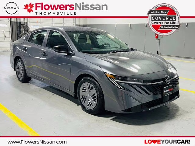 2026 Gun Metallic Nissan Sentra S FWD Sedan