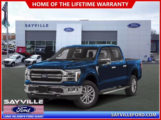 2025 Antimatter Blue Metallic Ford F-150 LARIAT 4WD SuperCrew 5.5' Box 4X4 Truck