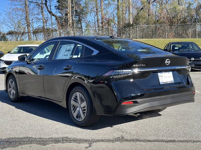 2026 Super Black Nissan Sentra S FWD Sedan