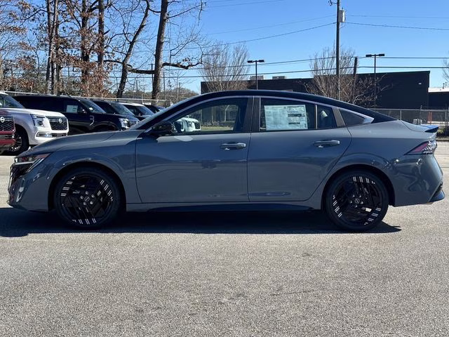2026 Atlantic Gray Metallic Nissan Sentra SR FWD Sedan