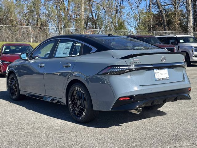2026 Atlantic Gray Metallic Nissan Sentra SR FWD Sedan