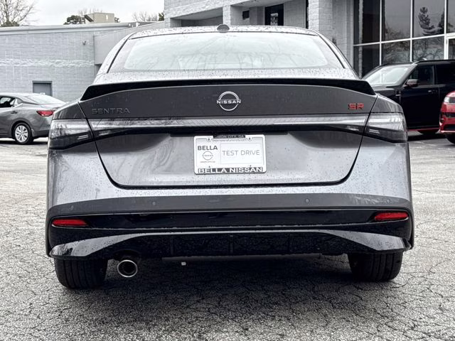 2026 Gun Metallic Nissan Sentra SR FWD Sedan