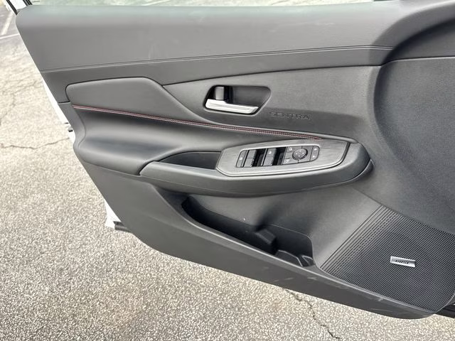 2026 Aspen White/Super Black Nissan Sentra SR FWD Sedan