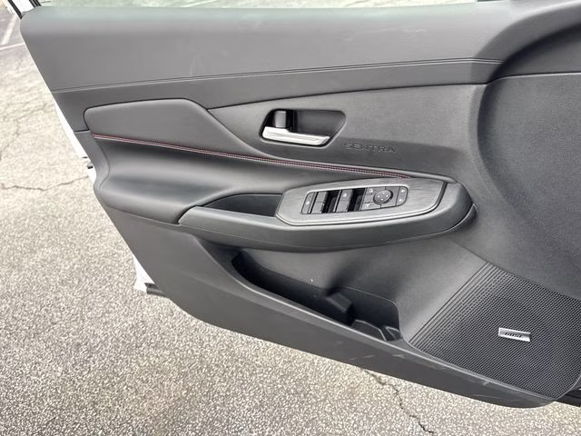 2026 Aspen White/Super Black Nissan Sentra SR FWD Sedan