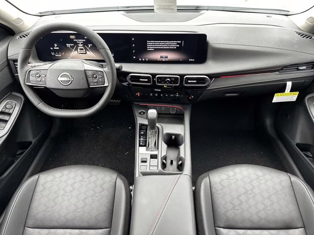 2026 Aspen White/Super Black Nissan Sentra SR FWD Sedan