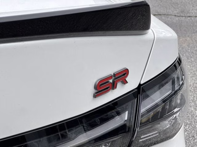 2026 Aspen White/Super Black Nissan Sentra SR FWD Sedan
