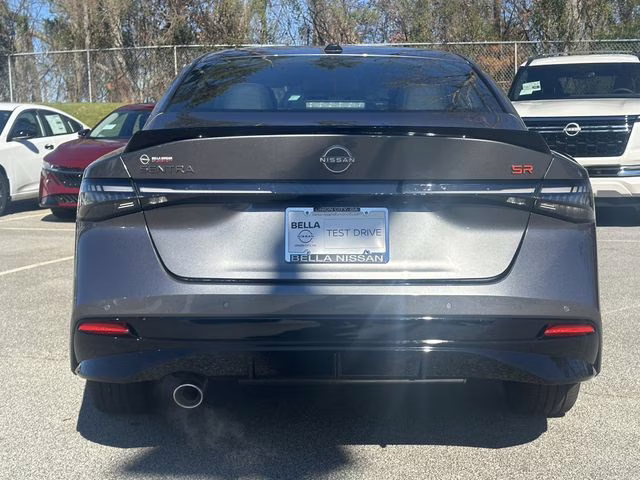 2026 Gun Metallic Nissan Sentra SR FWD Sedan