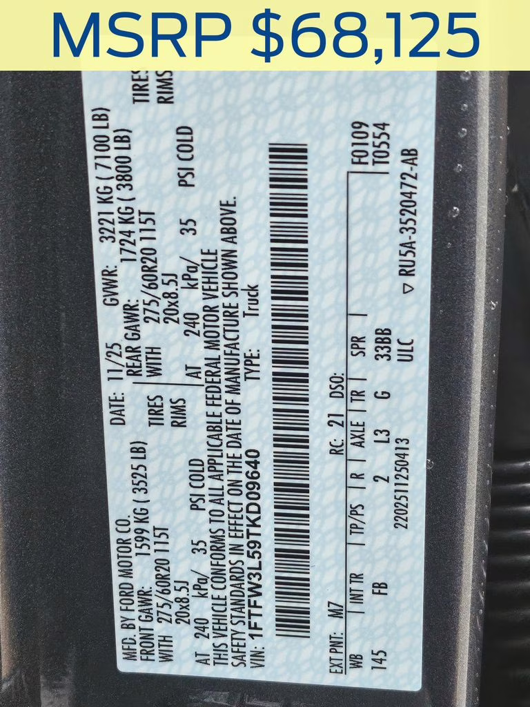 2026 Carbonized Gray Metallic Ford F-150 XLT 4X4 Truck