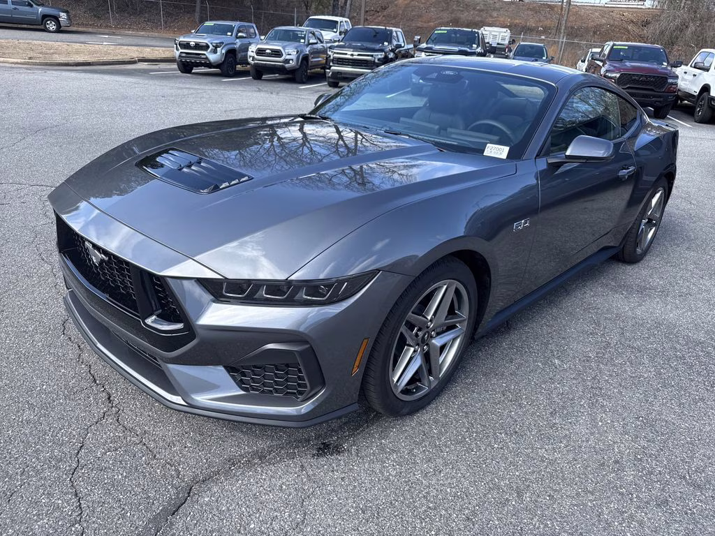 2026 Carbonized Gray Metallic Ford Mustang GT Premium RWD Coupe