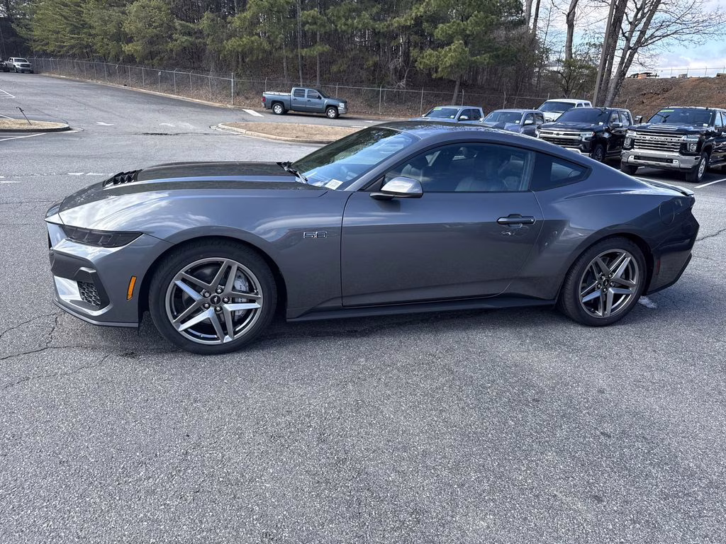 2026 Carbonized Gray Metallic Ford Mustang GT Premium RWD Coupe