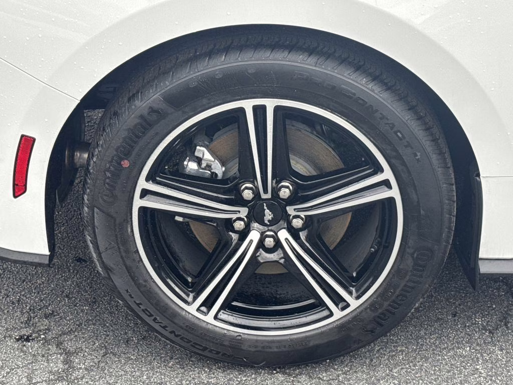 2025 Oxford White Ford Mustang EcoBoost RWD Coupe