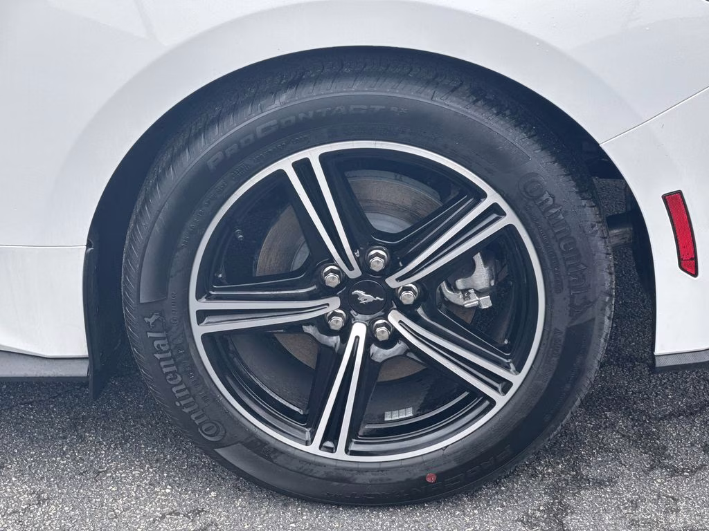 2025 Oxford White Ford Mustang EcoBoost RWD Coupe