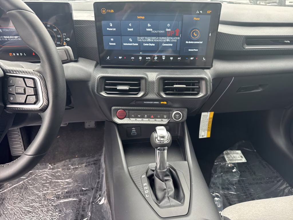 2025 Oxford White Ford Mustang EcoBoost RWD Coupe