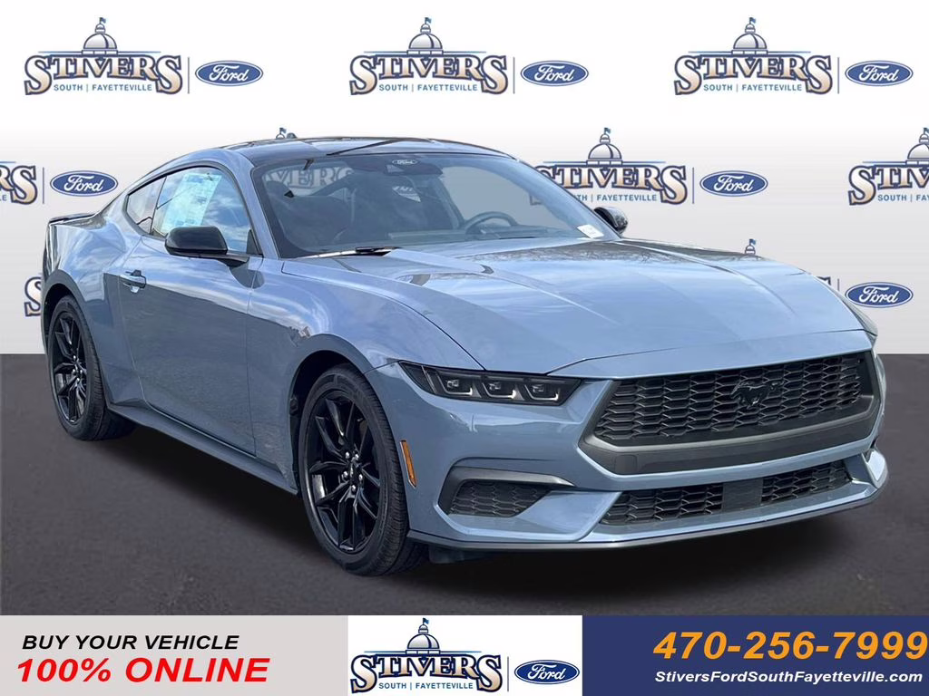 2026 Vapor Blue Ford Mustang EcoBoost RWD Coupe