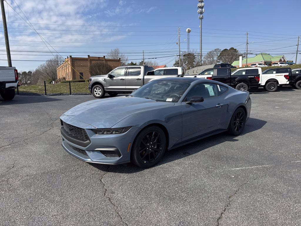 2026 Vapor Blue Ford Mustang EcoBoost RWD Coupe