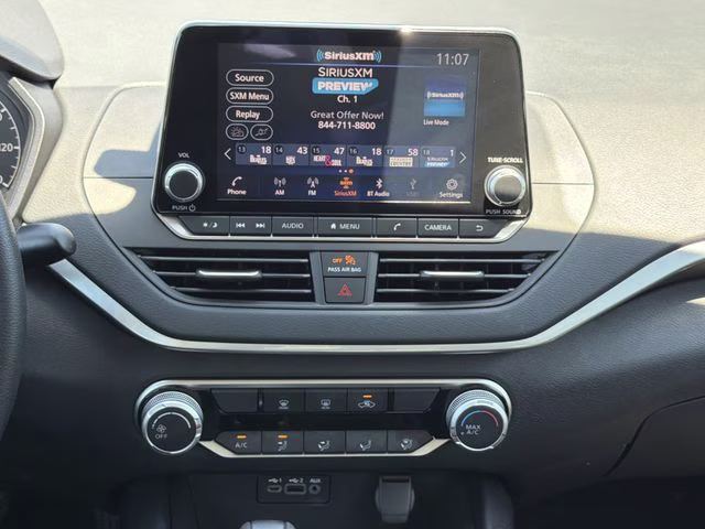 2025 Glacier White Nissan Altima 2.5 S FWD Sedan