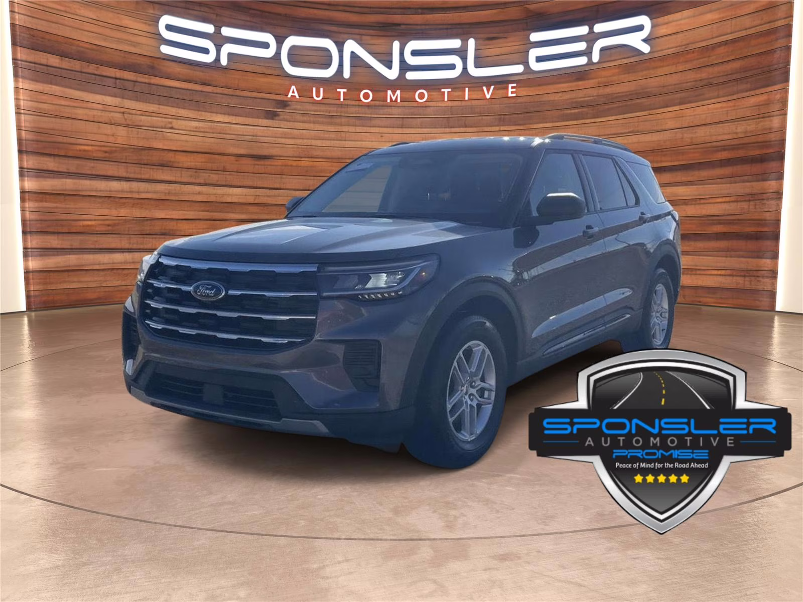 2026 Carbonized Gray Ford Explorer Active RWD SUV