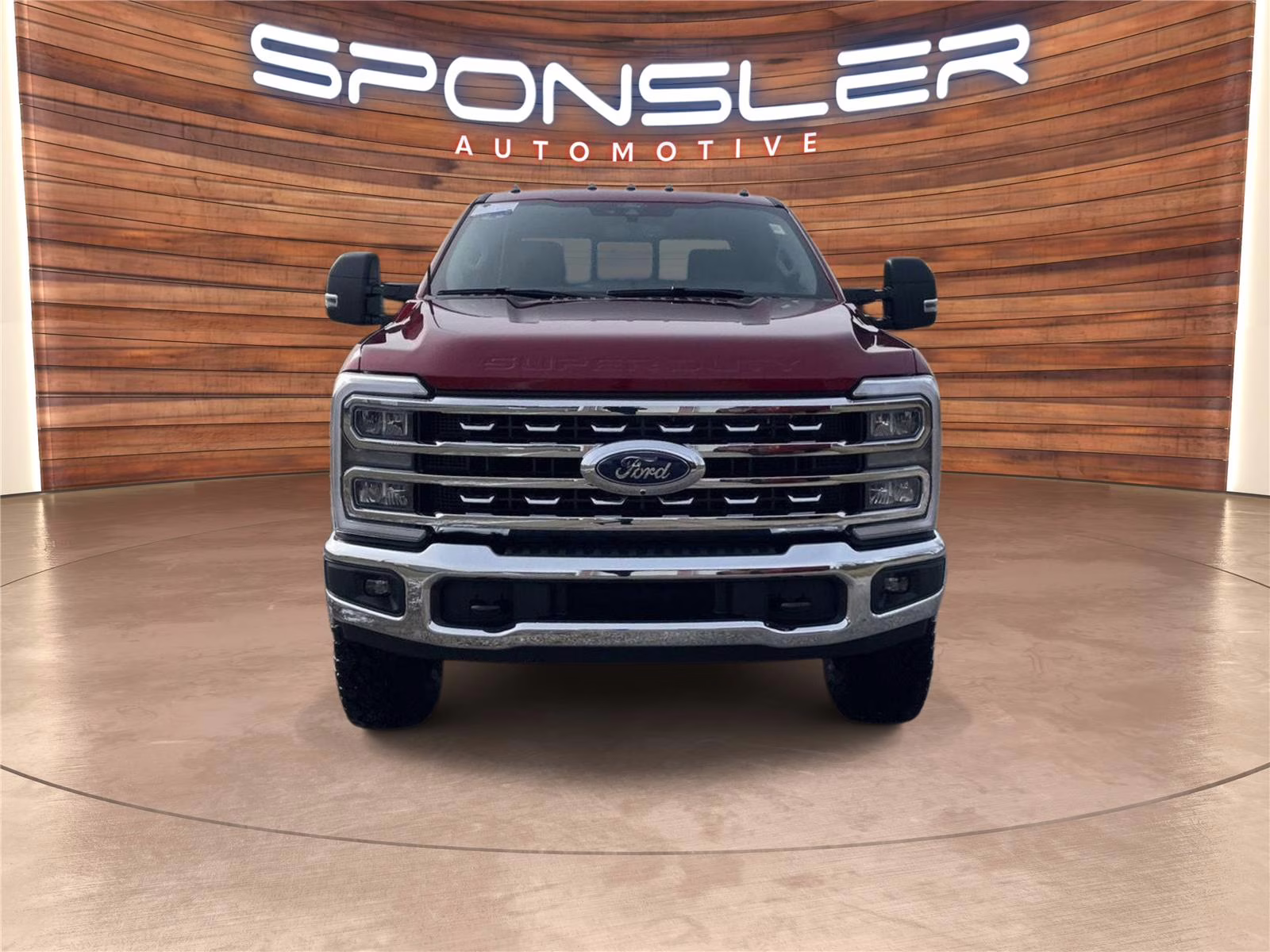 2026 Ruby Red Metallic Tinted Clearcoat Ford Super Duty F-350 SRW XLT 4X4 Truck