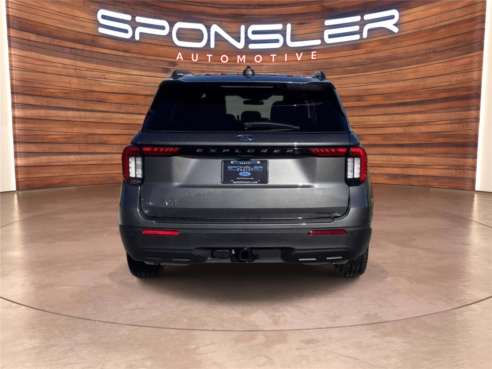 2026 Carbonized Gray Ford Explorer Active RWD SUV