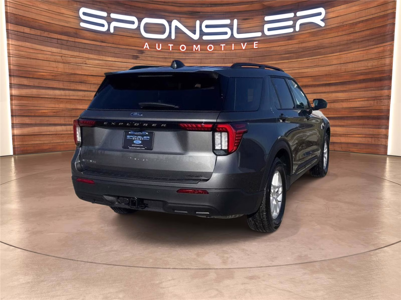 2026 Carbonized Gray Ford Explorer Active RWD SUV