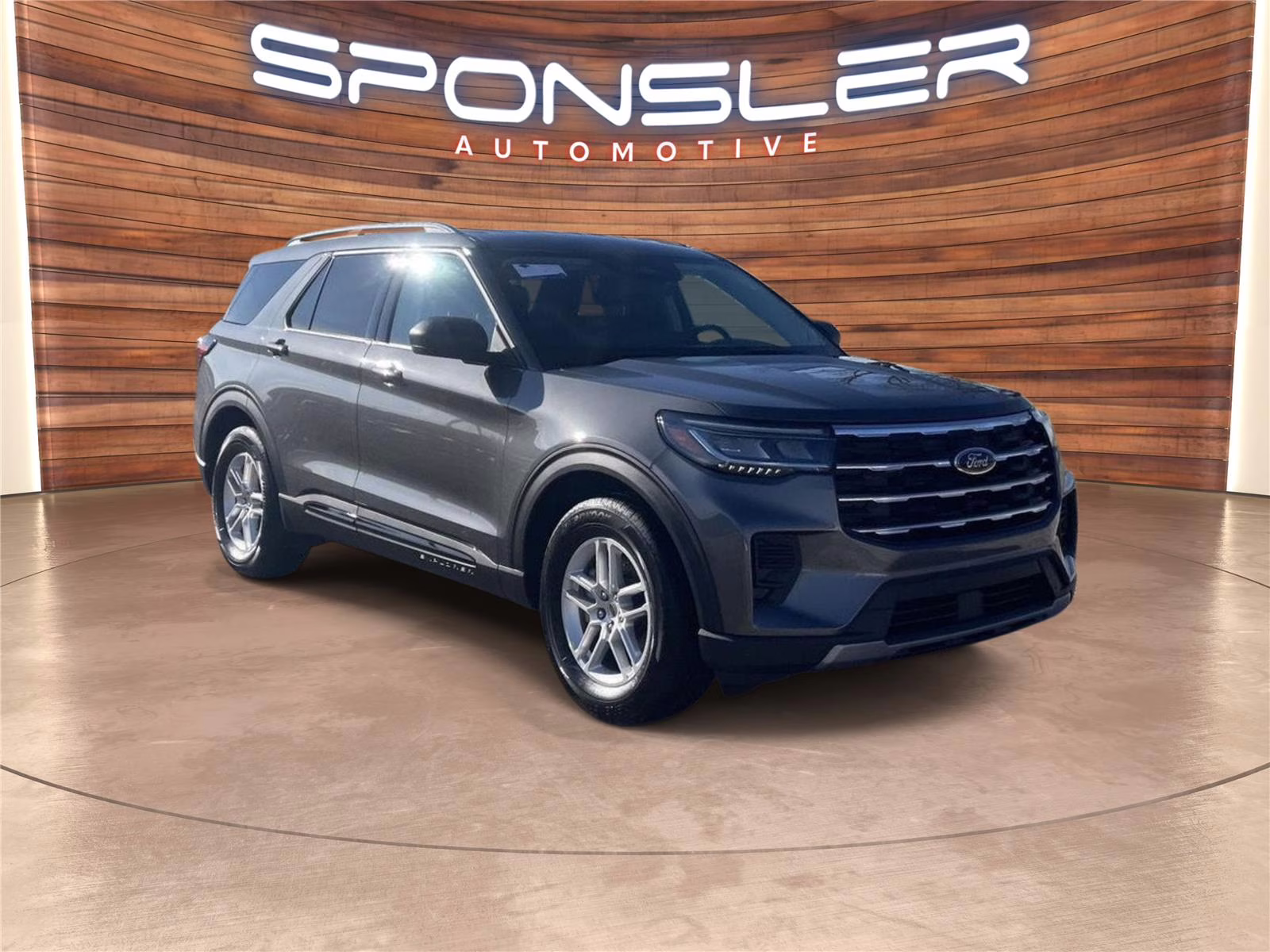 2026 Carbonized Gray Ford Explorer Active RWD SUV