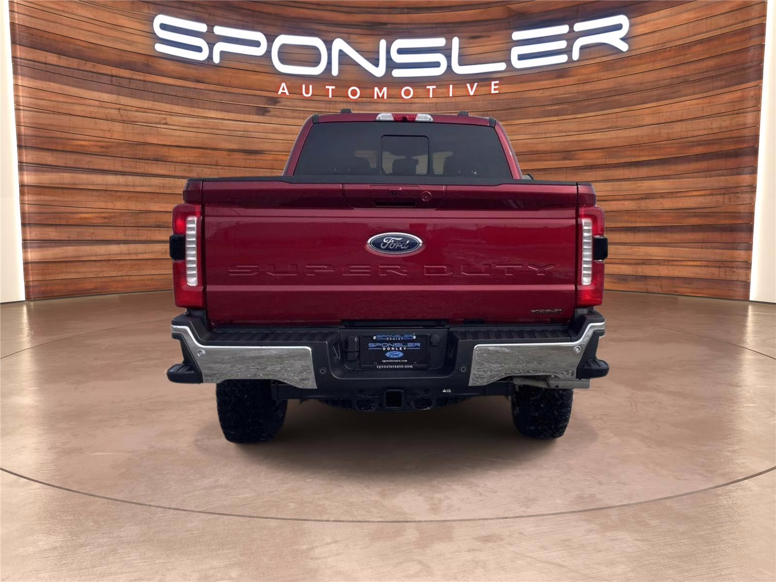 2026 Ruby Red Metallic Tinted Clearcoat Ford Super Duty F-350 SRW XLT 4X4 Truck